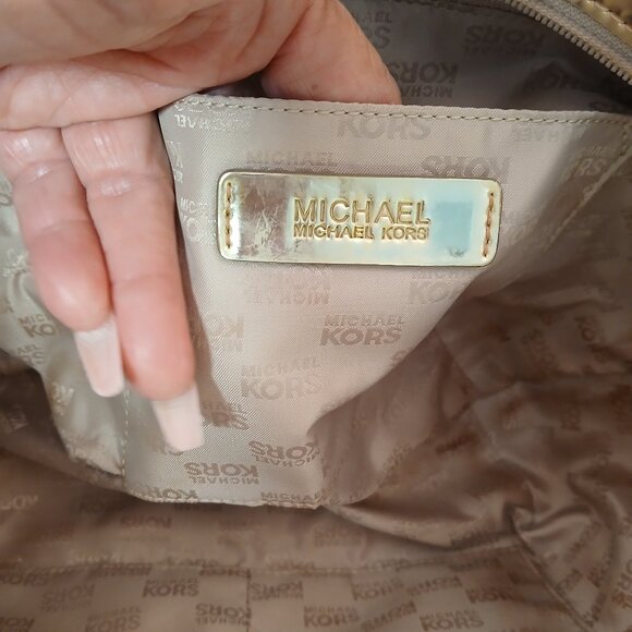 Michael Kors Golden Monogram Tote - Picture 2 of 11